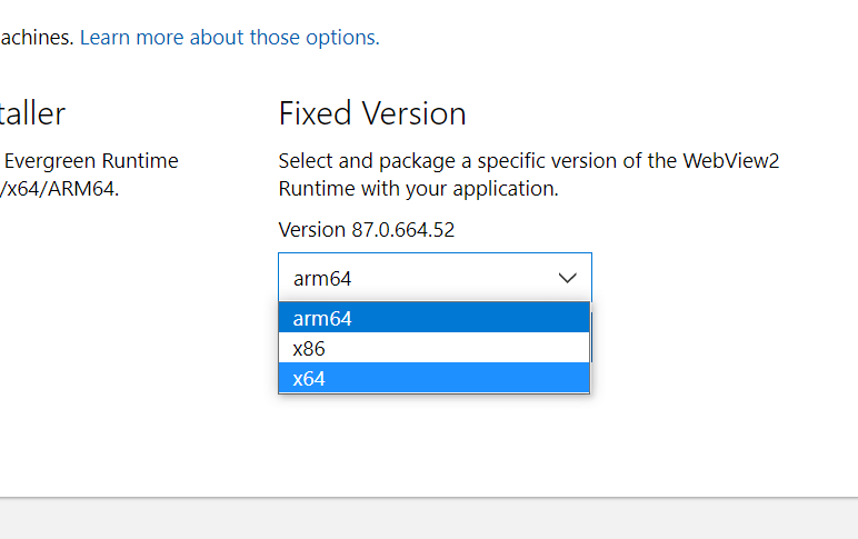 ms edge webview2 runtime